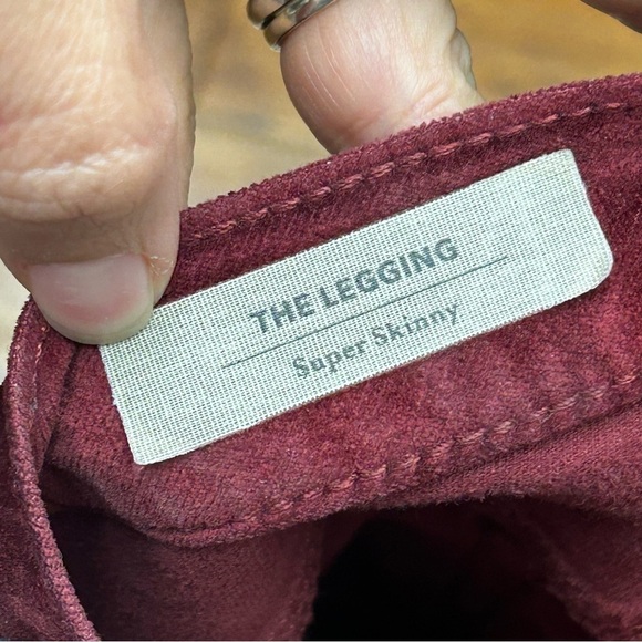 Ag Adriano goldschmied the super skinny velvet legging - Picture 4 of 7